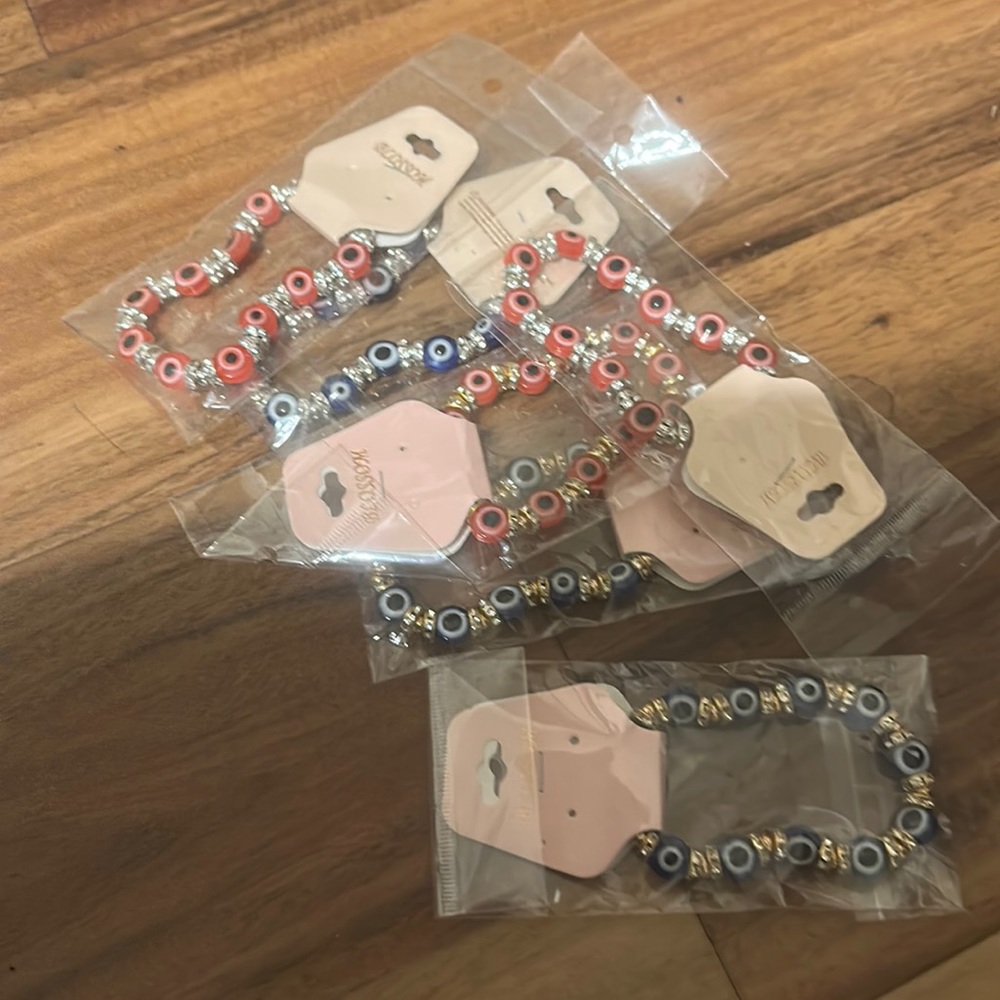 Evil eye 6 bracelets